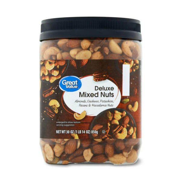 Great Value Deluxe Mixed Nuts, 30 oz